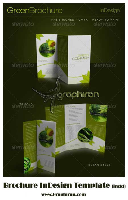 طرح بروشور برای InDesign طرح بروشور برای InDesign
