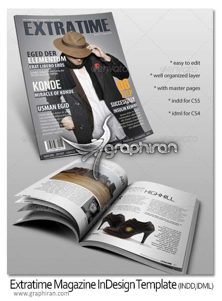 InDesign Magazine Template InDesign Magazine Template