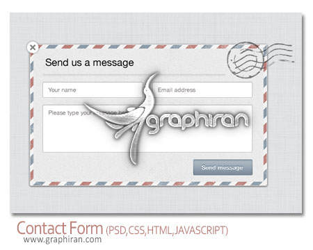 طرح لایه باز فرم تماس contact form psd طرح لایه باز فرم تماس contact form psd