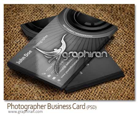 photographer business card photographer business card