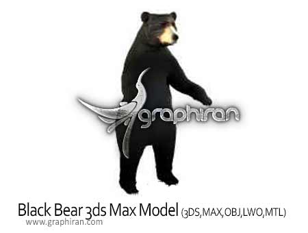 bear 3ds max model bear 3ds max model
