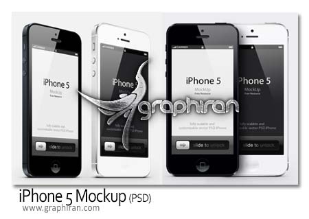 iPhone 5 Mockup iPhone 5 Mockup