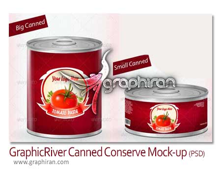 Canned Conserve Mock-up
