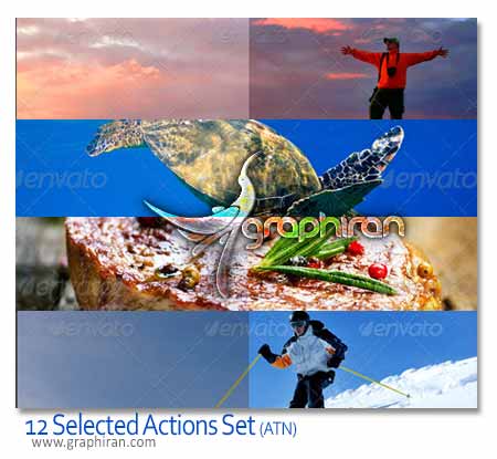 اکشن های حرفه ای فتوشاپ اکشن های حرفه ای فتوشاپ