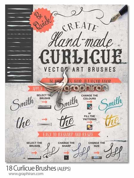 Curlicue Brushes
