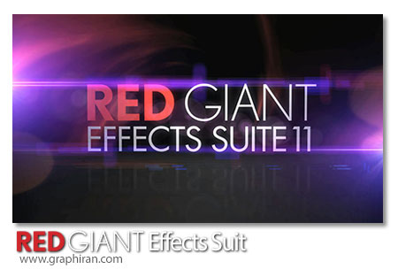 پلاگین Red Giant Effects Suite