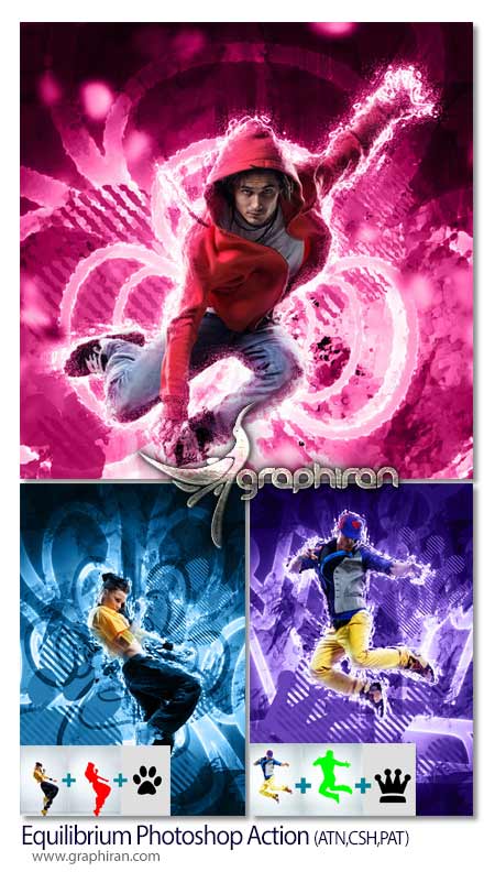 Equilibrium Photoshop Action