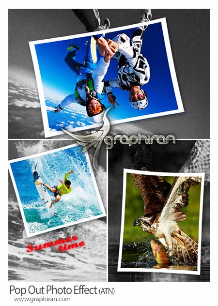 Pop Out Photo Effect