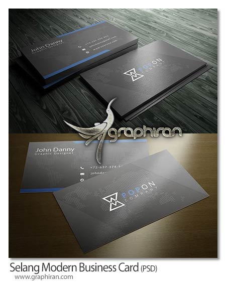 Selang Modern business card