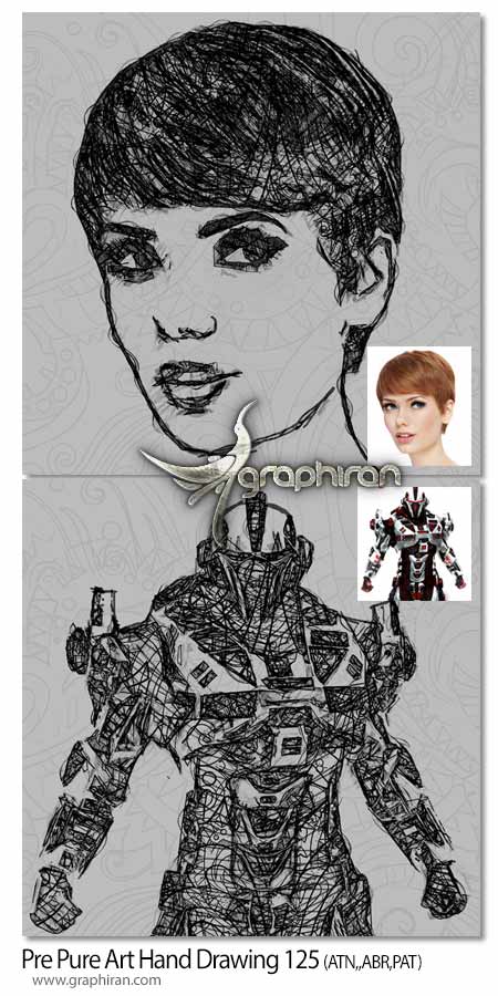 Pure Art Hand Drawing 125 – Doodle Art v2