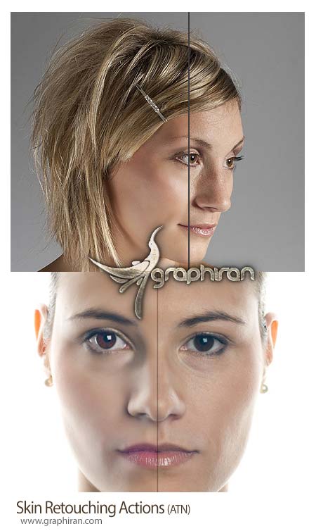 Skin Retouching Actions