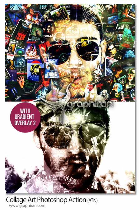 Collage Art Photoshop Action