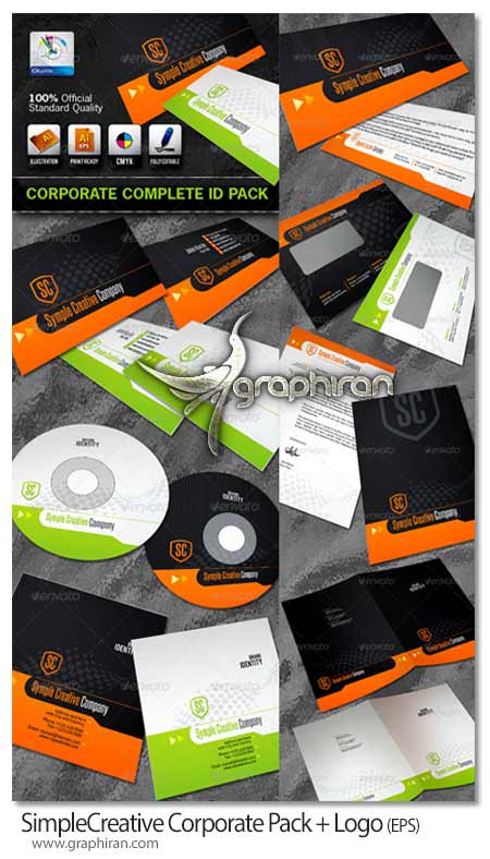 SimpleCreative Business Corporate ID Pack + Logo