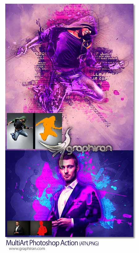 MultiArt Photoshop Action