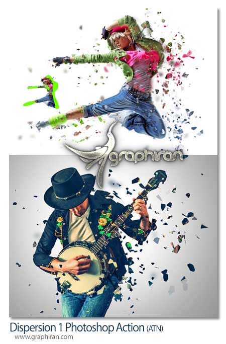 Dispersion 1 Photoshop Action