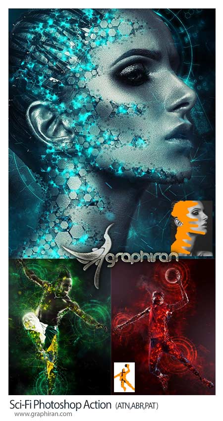 Sci-Fi Photoshop Action