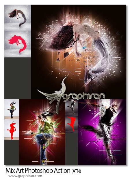 Mix Art Photoshop Action