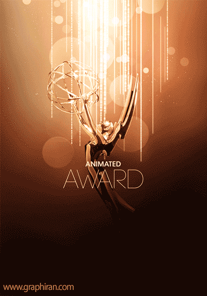 اکشن فتوشاپ افکت جوایز ویژه Gif Animated Award Effect Photoshop Action