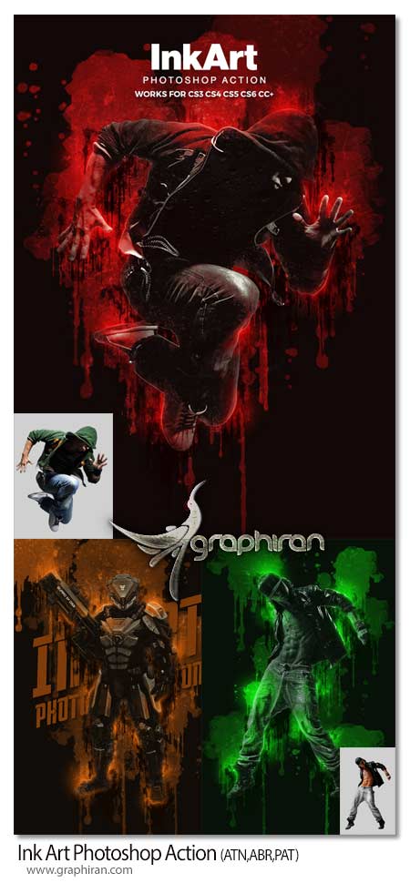 Ink Art Photoshop Action