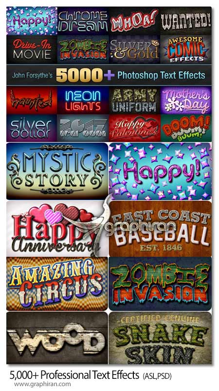 Professional Text Effects