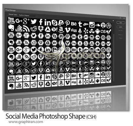 شیپ (Shape) | دانلود فایل های شیپ فتوشاپ