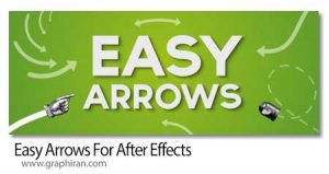 دانلود Easy Arrows v1.5.4 Win/Mac اسکریپت افترافکت جهت یابی خودکار المان ها به مسیر دانلود Easy Arrows