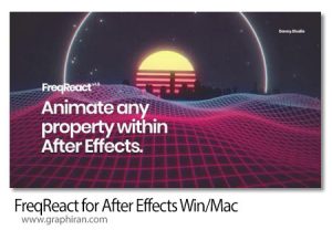 دانلود FreqReact v1.5.7 Win/Mac پلاگین افترافکت ساخت ویژوالایزر آهنگ دانلود FreqReact v1.5 Win/Mac پلاگین افترافکت ساخت ویژوالایزر آهنگ