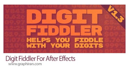 دانلود Digit Fiddler v1.3.2 Win/Mac اسکریپت افترافکت ساخت تایمر