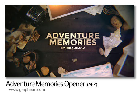 دانلود پروژه افترافکت خاطرات مسافرت Adventure Memories Opener