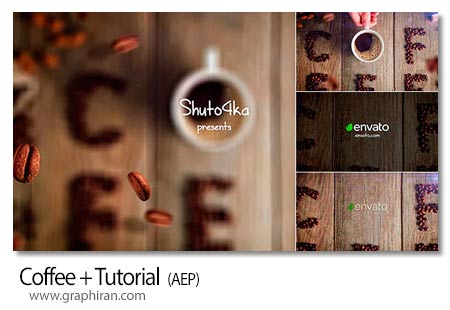 دانلود رایگان پروژه افترافکت نمایش فنجان قهوه روی میز VideoHive Coffee