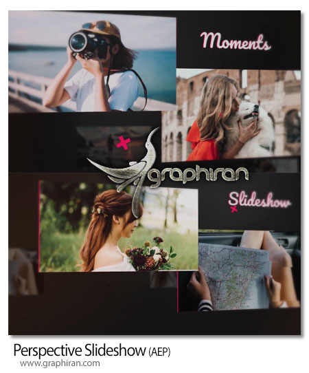 دانلود پروژه آماده افترافکت اسلایدشو پرسپکتیو Perspective Slideshow