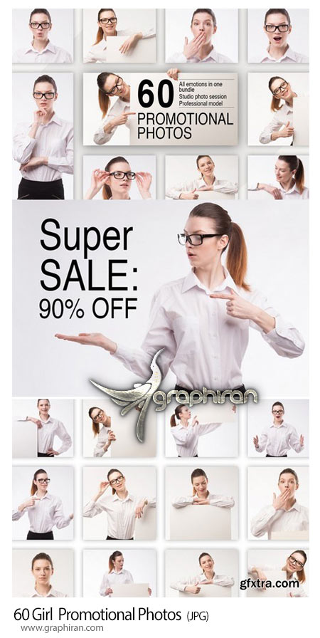 عکس مدل زن برای نمایش تبلیغات