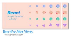 دانلود React v2.0.0 Win/Mac اسکریپت افترافکت دانلود React