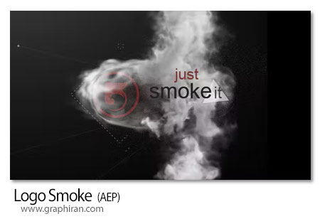 دانلود پروژه افترافکت لوگوموشن دود Logo Smoke