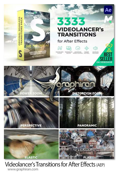 Videolancer's Transitions for After Effects