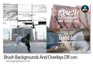 دانلود بک گراند و افکت های براش برای داوینچی ریزالو Brush Backgrounds And Overlays DaVinci Resolve دانلود بک گراند و افکت های براش برای داوینچی ریزالو