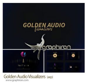 دانلود پروژه افترافکت ویژوالایزرهای آهنگ طلایی Golden Audio Visualizers دانلود پروژه افترافکت ویژوالایزرهای آهنگ طلایی