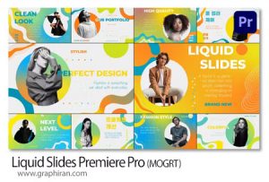 دانلود پروژه پریمیر اسلایدشو با بک گراند مدرن و خمیده Liquid Slides Premiere Pro دانلود پروژه پریمیر اسلایدشو با بک گراند مدرن و خمیده