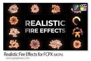 دانلود المان های آتش واقعی برای فاینال کات Realistic Fire Effects for FCPX دانلود المان های آتش واقعی برای فاینال کات