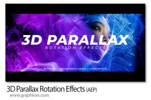 دانلود افکت های پارالاکس 3 بعدی چرخشی افترافکت 3D Parallax Rotation Effects دانلود افکت های پارالاکس 3 بعدی چرخشی افترافکت