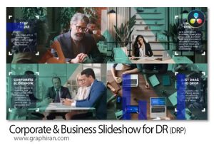 پروژه داوینچی اسلایدشو شرکت و تجاری Corporate & Business Slideshow for DaVinci Resolve دانلود پروژه داوینچی اسلایدشو شرکتی و تجاری