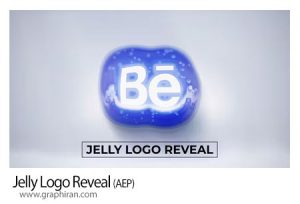 دانلود پروژه افترافکت لوگو موشن ژله ای Jelly Logo Reveal دانلود پروژه افترافکت لوگو موشن ژله ای