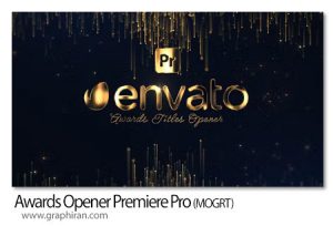 پروژه آماده پریمیر معرفی جوایز Awards Opener Premiere Pro پروژه آماده پریمیر معرفی جوایز