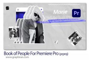 پروژه پریمیر معرفی افراد Book of People For Premiere Pro دانلود پروژه پریمیر معرفی افراد