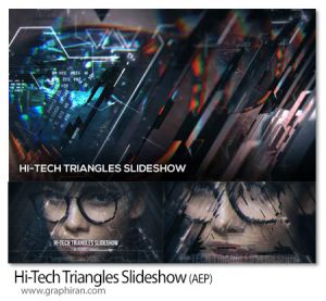 پروژه افترافکت اسلایدشو تکنولوژی مثلثی Hi-Tech Triangles Slideshow پروژه افترافکت اسلایدشو تکنولوژی مثلثی