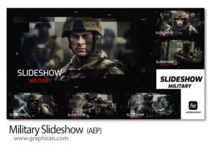دانلود پروژه افترافکت اسلایدشو نظامی و جنگی Military Slideshow دانلود پروژه افترافکت اسلایدشو نظامی و جنگی