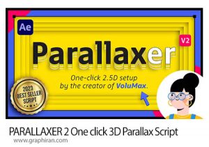 دانلود PARALLAXER 3 One click 3D Parallax Script v3.0 اسکریپت افترافکت ساخت پارالاکس دانلود PARALLAXER One click 3D Parallax Script
