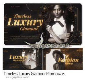 پروژه افترافکت پرومو لاکچری و شیک Timeless Luxury Glamour Promo پروژه افترافکت پرومو لاکچری و شیک