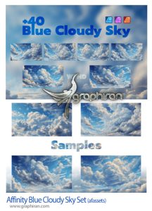 دانلود پک Asset افینیتی بک گراند آسمان ابری آبی Affinity Blue Cloudy Sky Set دانلود پک Asset افینیتی بک گراند آسمان ابری آبی Affinity Blue Cloudy Sky Set