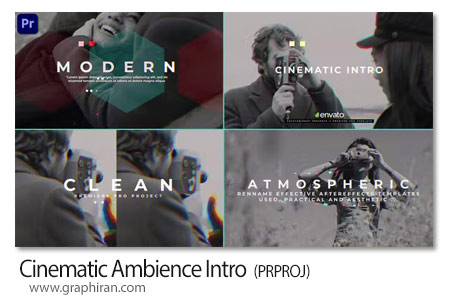 پروژه پریمیر اینترو آمبیانس سینمایی Cinematic Ambience Intro